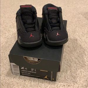 Jordan 14 Retro BT (Black and Red)